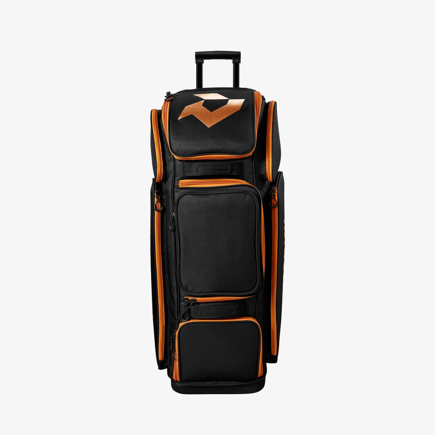 DeMarini Special Ops Frontline V2 Wheeled Bag in Black-Copper - Image 4