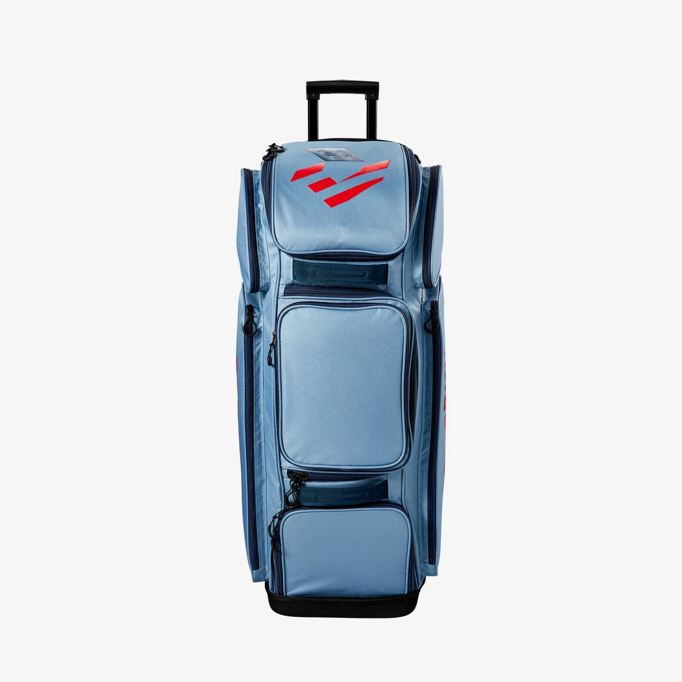 DeMarini Special Ops Frontline V2 Wheeled Bag in Navy / Scarlet / Element - Image 4