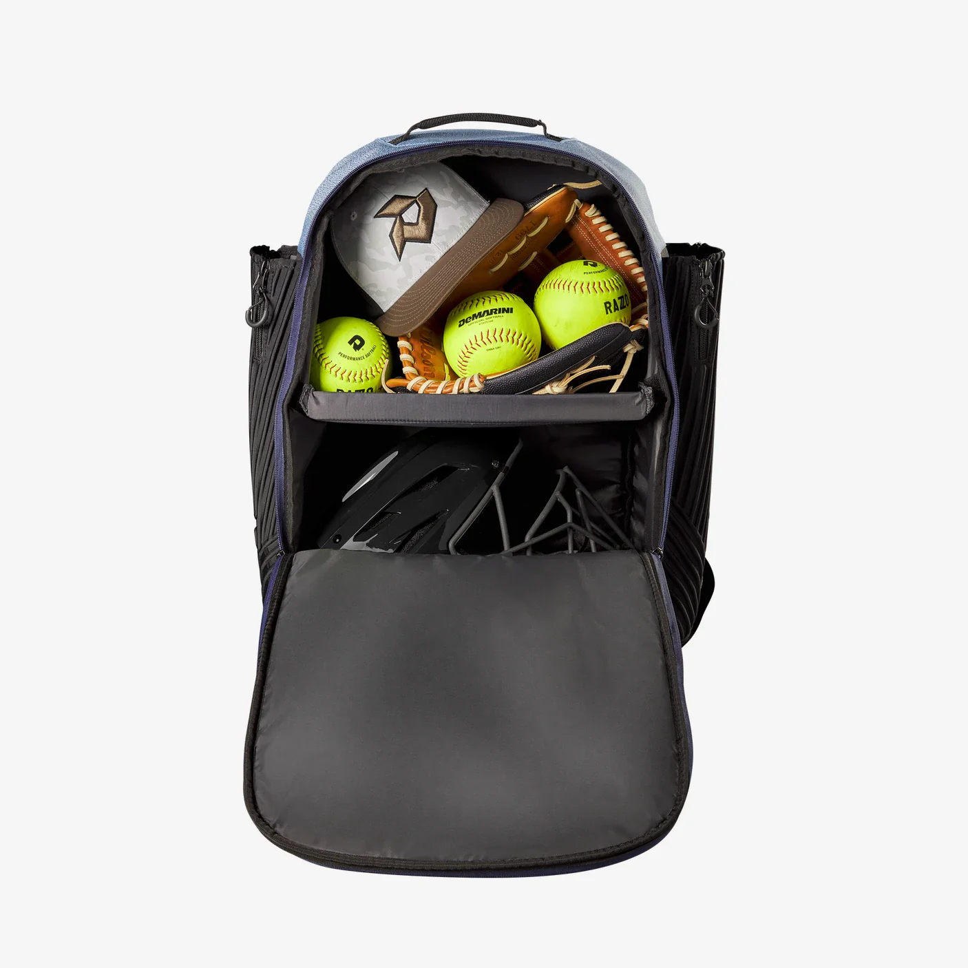 DeMarini Spectre V2 Backpack in Navy / Scarlet / Element - Image 10
