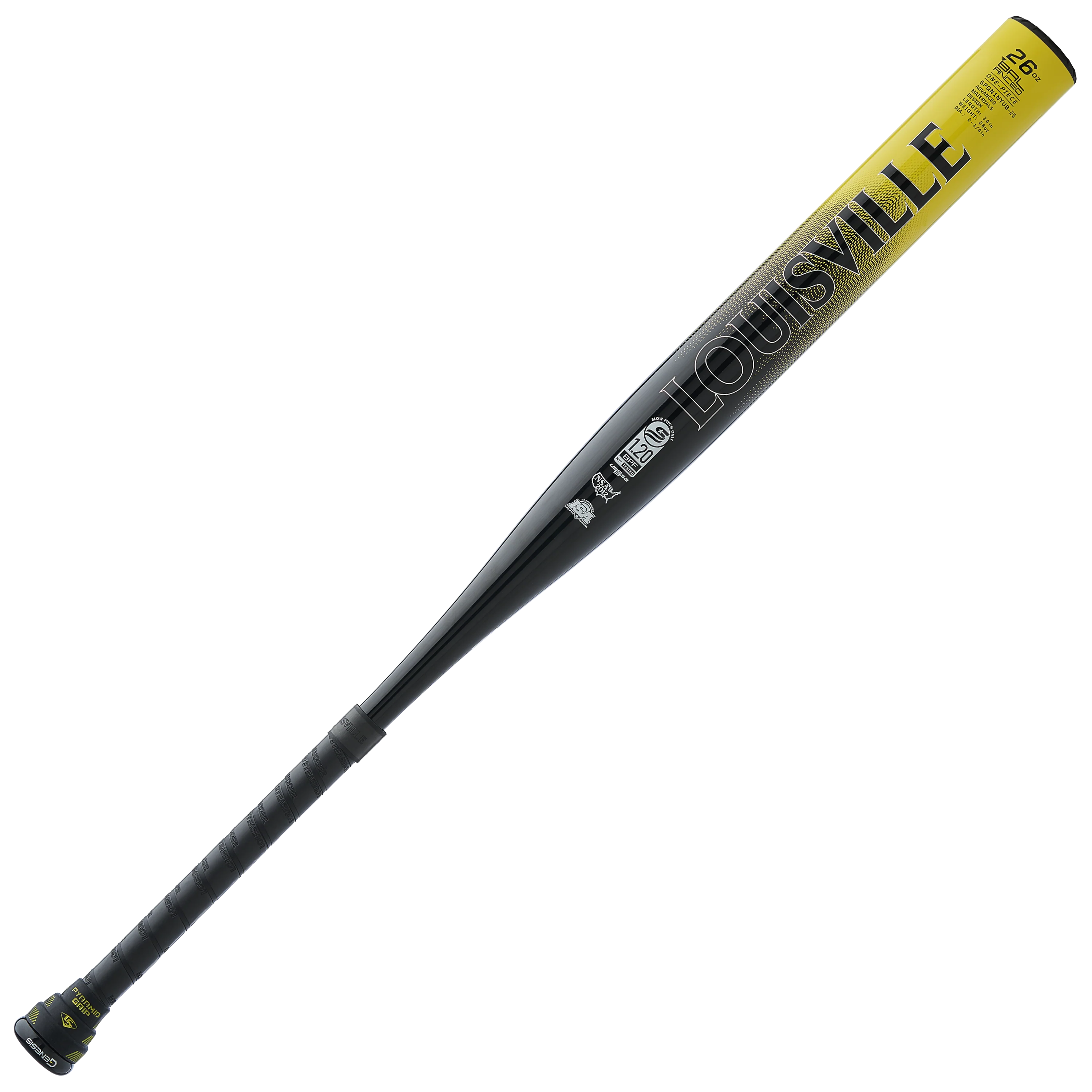 Louisville Slugger 2025 Genesis Neon 1PC Balance USSSA Bat - Image 3