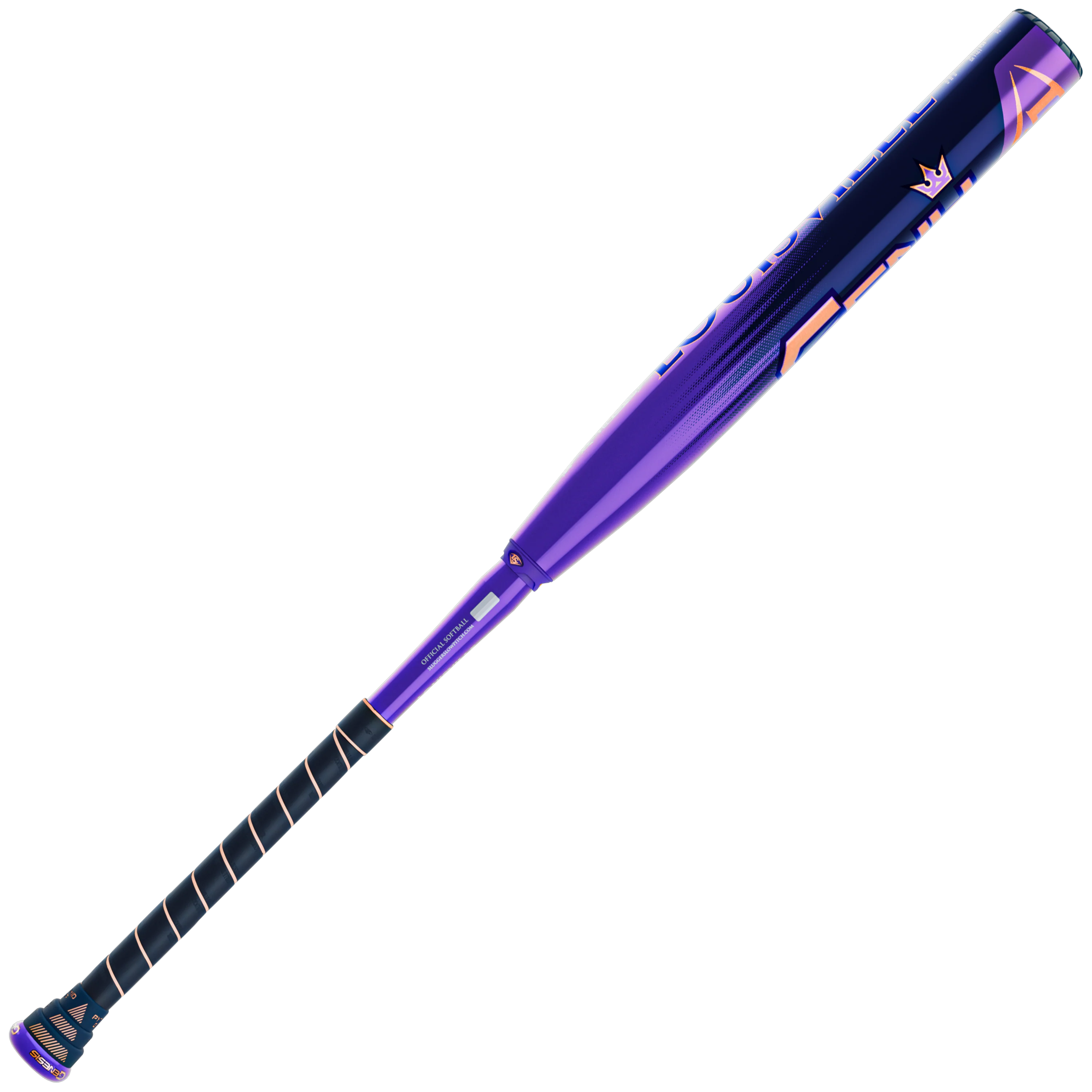 Louisville Slugger 2026 Genesis (Royal Geny Collection) 14 Inch 2PC Balanced USSSA Bat - Image 4