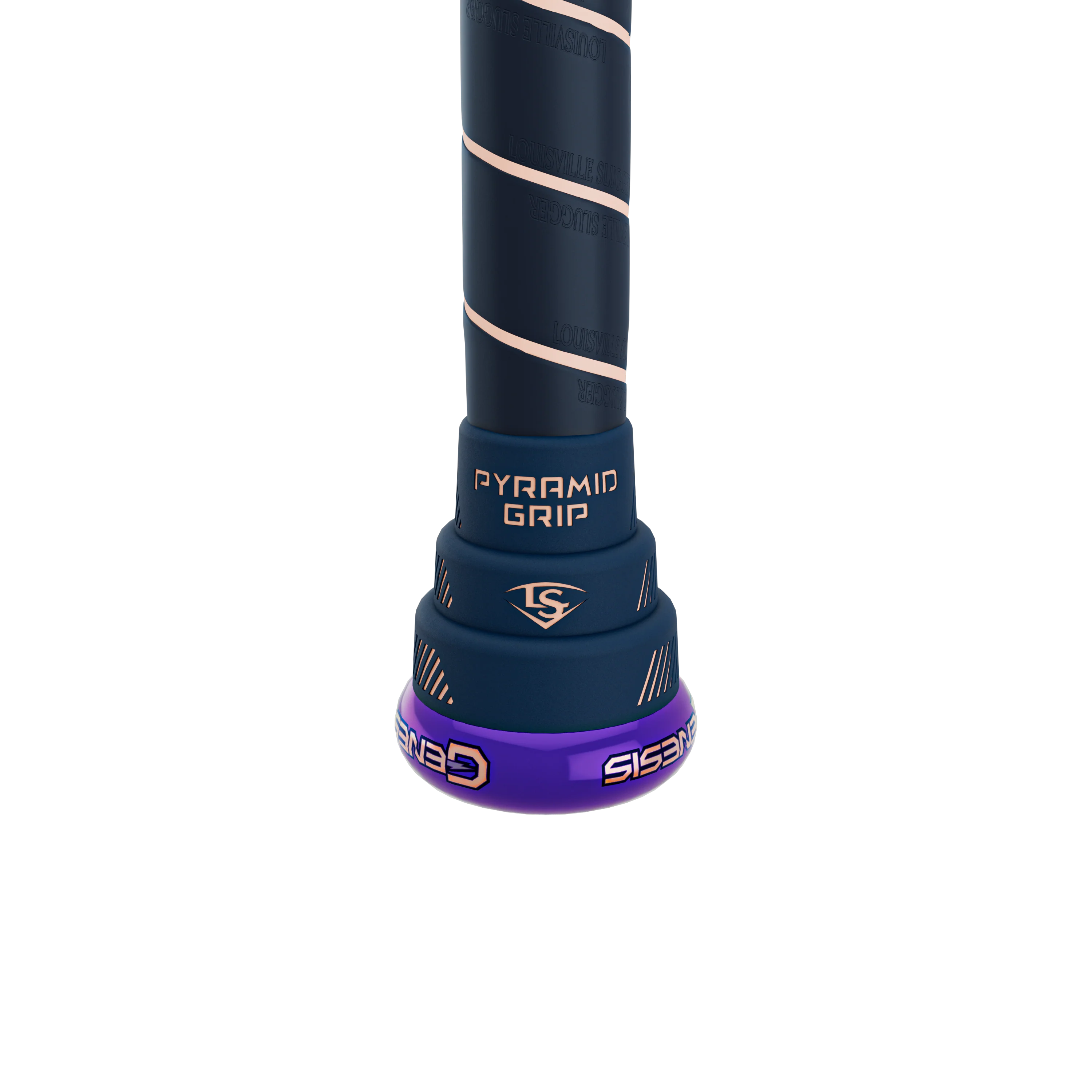 Louisville Slugger 2026 Genesis (Royal Geny Collection) 14 Inch 2PC Balanced USSSA Bat - Image 5