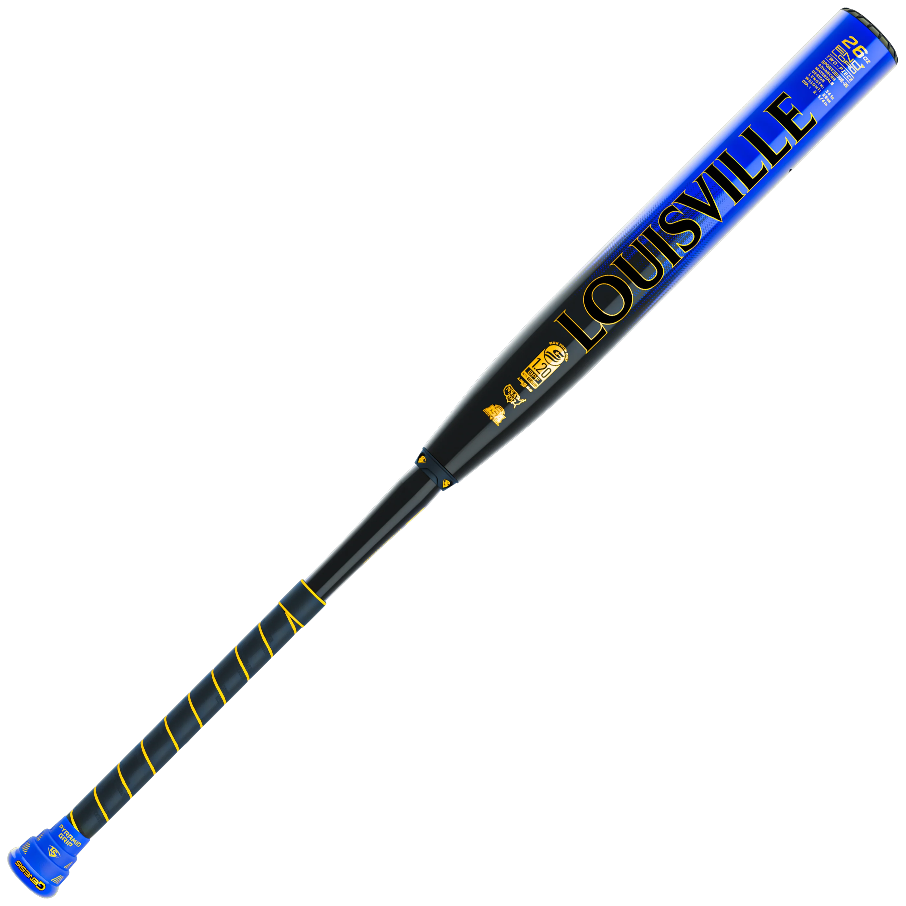 Louisville Slugger 2026 Genesis (Royal Geny Collection) 14 Inch 2PC Endload USSSA Bat - Image 3