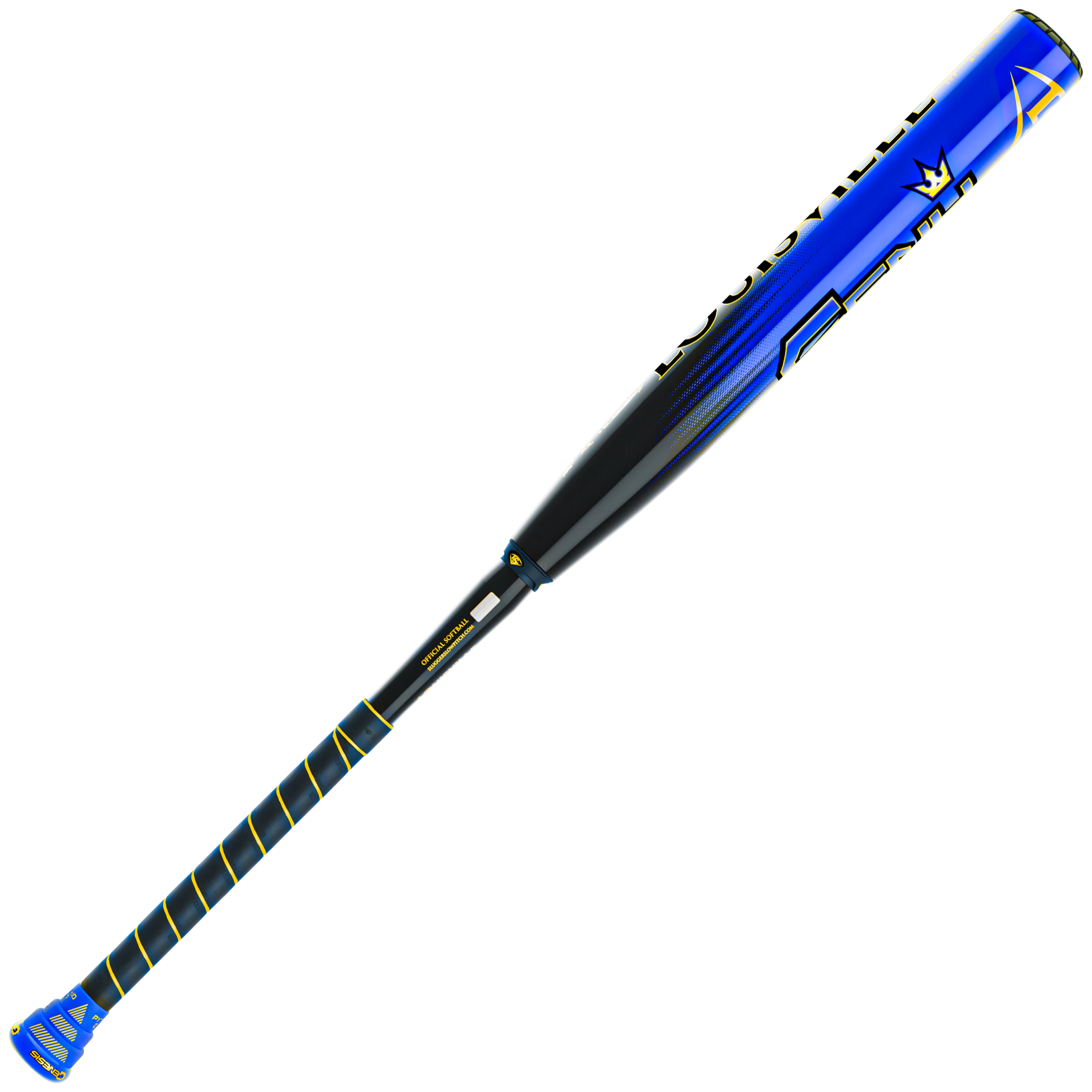 Louisville Slugger 2026 Genesis (Royal Geny Collection) 14 Inch 2PC Endload USSSA Bat - Image 4